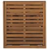 Folding Sun Lounger Solid Acacia Wood