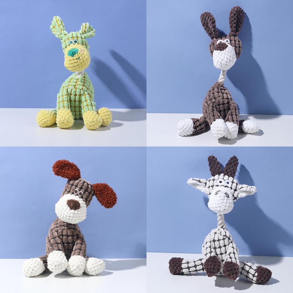 Animal Sounding Plush Pet Toy For Dogs With Durable Material Gift For Pets