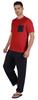 Inkmeso Solid Cotton Pajama Set  Half Sleeve Shirt With Pajamas  Loose fit 2 Pc Nightwear Pj For