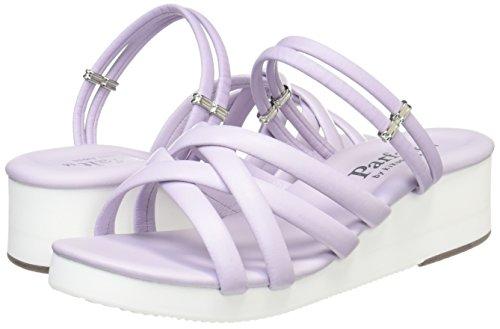Parfait Nurse Shoes 106843 Purple, Purple, JP, Size L (24.0-24.5cm), 3E