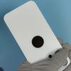 1PCS large hole rear glass solid color suitable for iPhone  13 14 Pro Max  back cover glass repair rear tempered glass