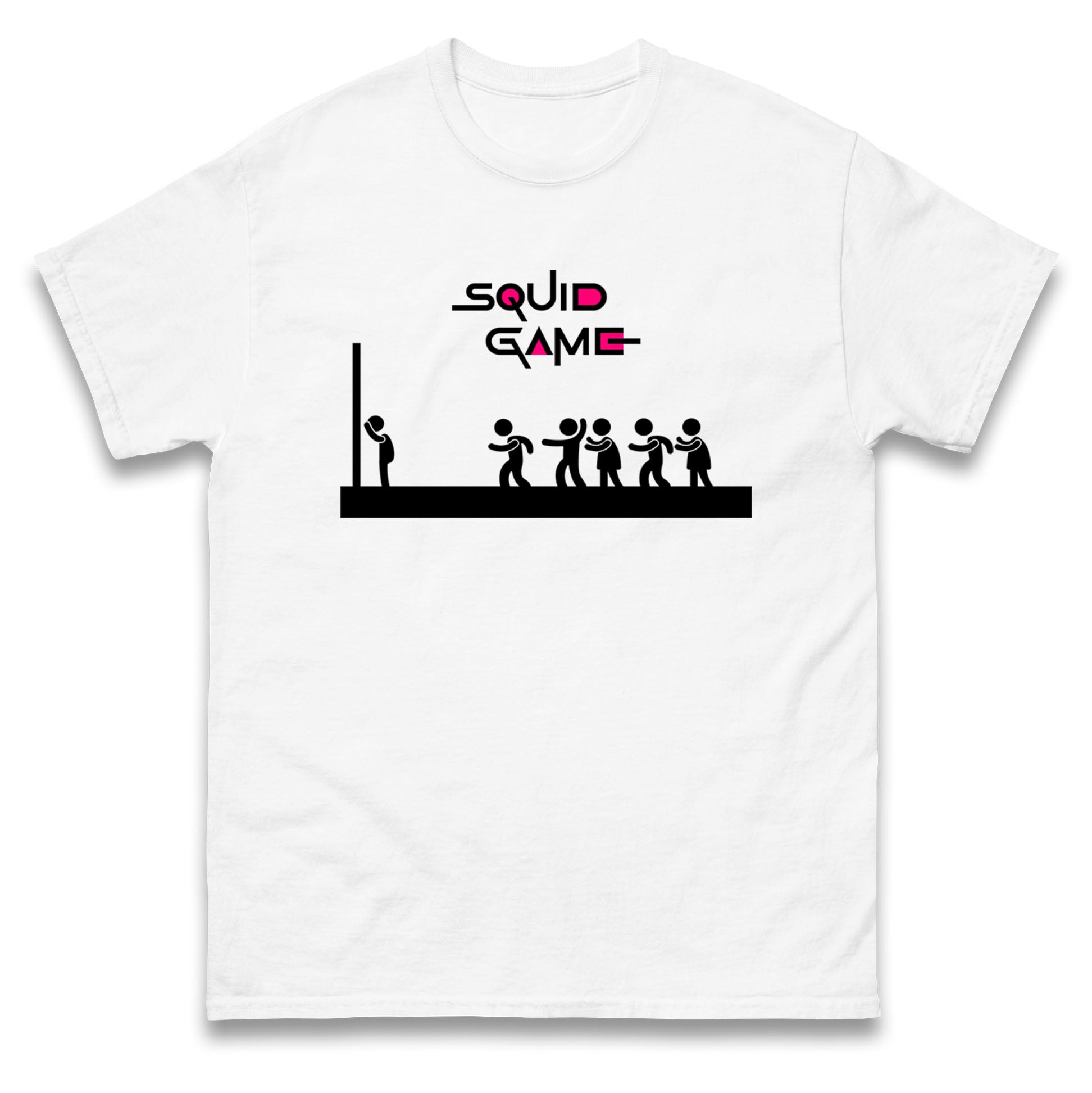 Squid Game Red Light Green Light Mens T Shirt Womens Tops Tees XL