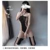 Sexy Underwear Sexy Stockings Onesie Uniform Temptation Open Jacquard Neck Free Onesie Stockings Suit Women