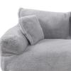 Pet Sofa Plush Comfortable Anti Skid Base All Seasons Rectangle Pet Supplies Dog Couch with Removable Cover for Kitten Pet Dog