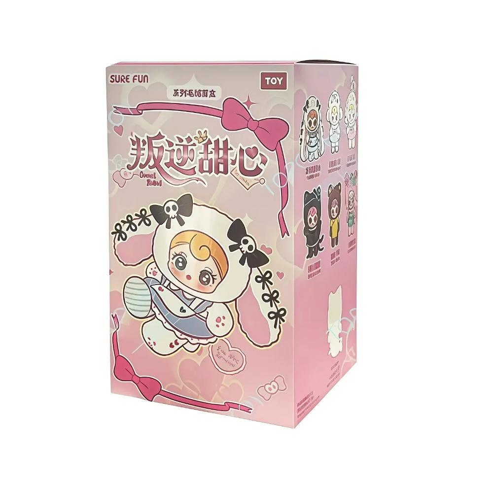 

Оригинальная фигурка Sunycoco Rebel Sweetheart в слепой коробке, трендовая игрушка, плюшевое декоративное украшение-шарм, таинственная коробка, каваийный коллекционный крутой подарок