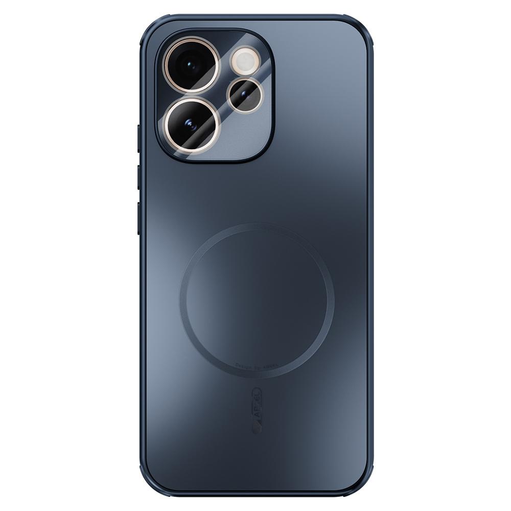 ABEEL For Oppo Reno15 Pro Max 5G (Global)/Reno15 Pro 5G (China) Magnetic Case TPU PC Cooling Matte Phone Back Cover with Lens Film