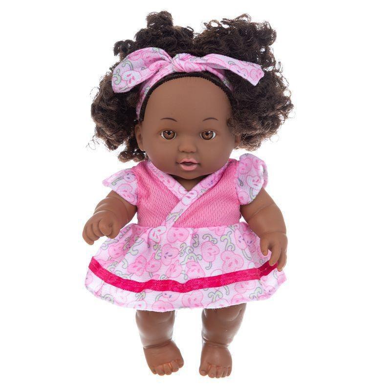 Inch Soft Rubber Reborn Baby Doll Fashion Dress Up Play Toy For Girls