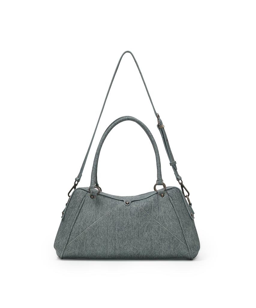 Sunburnproject Faux Leather M.O.S Bag, Denim