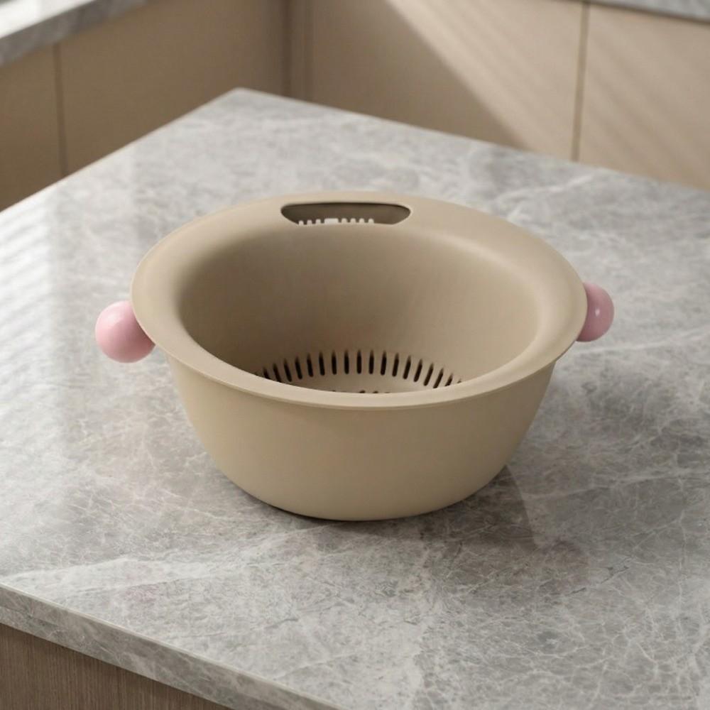 Water-Filtering Basin Fruit Vegetable Washing Bowl Food Storage Container  Refrigerator