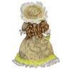 Lovely Triangel Porcelain Doll Ornament For Couples Friend Or Home Enthusiasts Italian Love Tokens Dolls