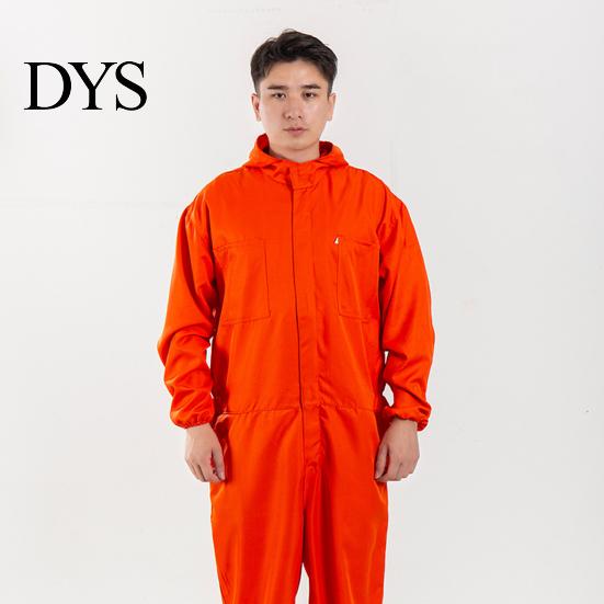 Tuta Monopezzo Tuta da Lavoro Impermeabile Traspirante Assorbi Sudore Polsino Elastico Tasche Multiple Antistatica Poliestere Manica Lunga Uomo