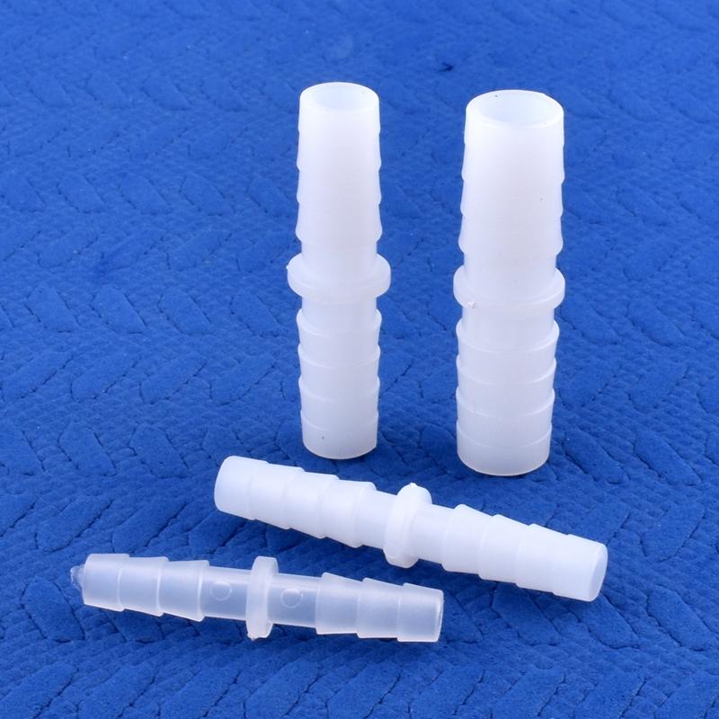 10Pcs/Lot 4~14mm Equal Dia Direct Connectors Food Grade Plastic Hose Joints Aquarium Tank Adapter Air Pump Hose Pagoda Joint Water Pipe Fittings