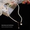 Natural Freshwater Pearl Bracelet with Heart Charm - Elegant, Versatile, 2024 Trend Jewelry for Women
