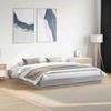 VidaXL Bed Frames, Slat Base, Double Bed, Adult Bedroom Interior Bed, Modern, Sonoma Grey 180x200 3209840