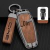 BYD Key Case Metal Shell: Anti-Lost Protection for Song PRO, Han, Tang, Song PLUS, Song MAX, Qin PRO Models.