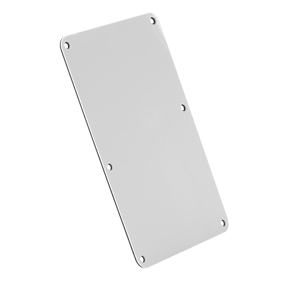 Gitaaronderdelen 6-Gats Gesloten Stijl PVC Caviteit Afdekplaat Achterplaat Muzikale Plezierige Instrumentbenodigdheden voor Elektrische Gitaar