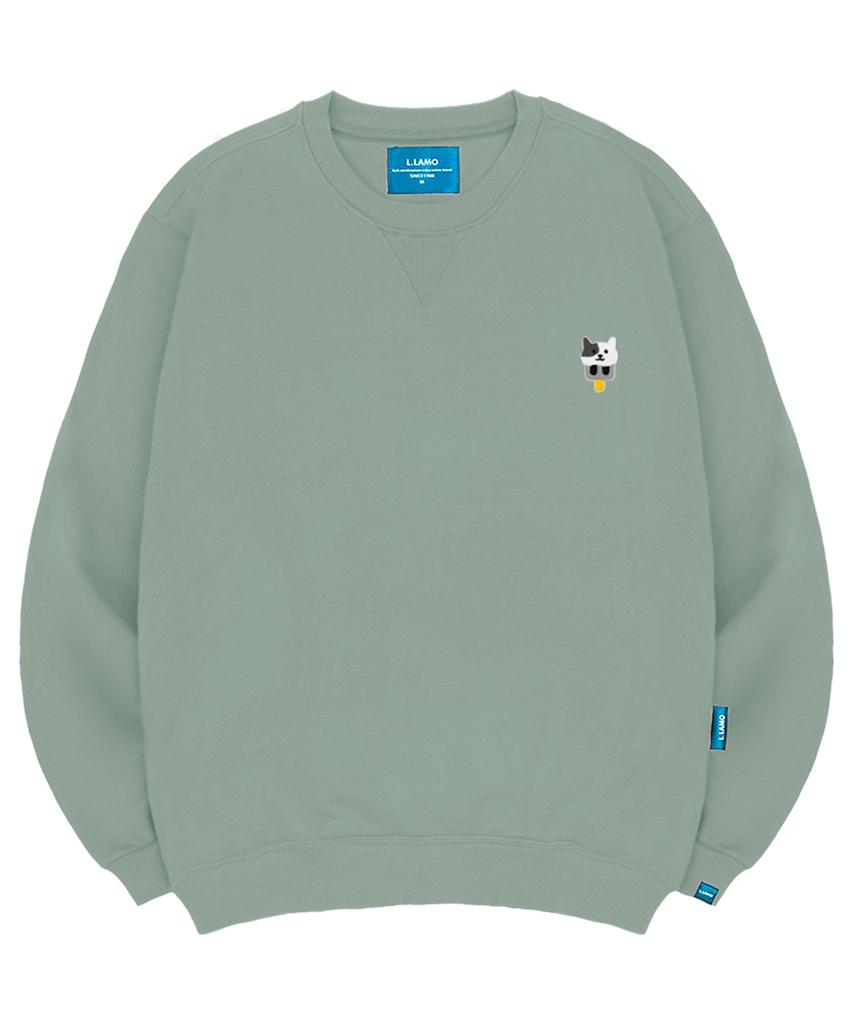 Ellamo Fleece-Lined Medium Pet Patch Sweatshirt Unisex Big Sizes S~4Xl (Type B)