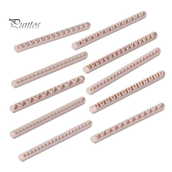 Polymer Clay Petal Line Cutter Cutter, Stripe Tool, Wavy Geometric Flower for Jewelry Making, Crafting Projects Tool