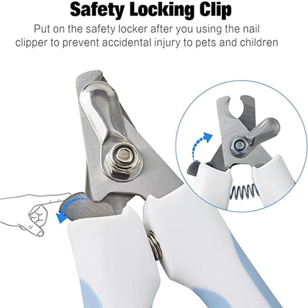 Easy Pet Beauty: Effortless Nail Clippers for Dogs and Cats,Free Rasp Included