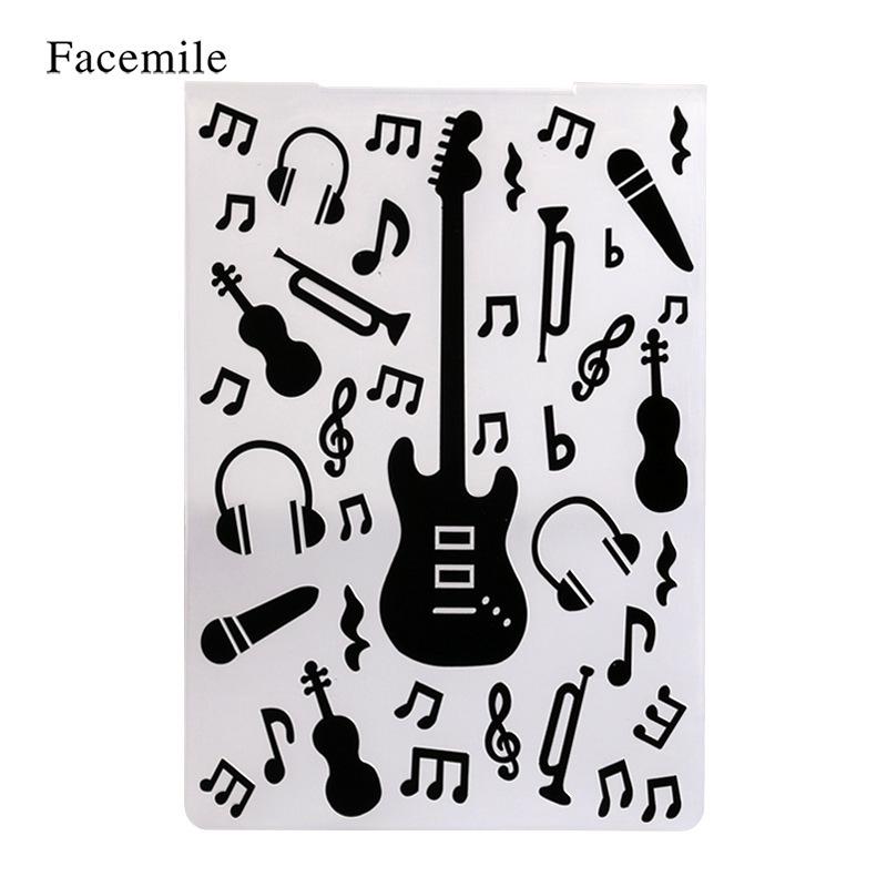 

Fondant Cake Decoration Mold: Windmill, Flower, Circles, Guitar, Leaves & Embossed Patterns