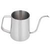 600ml Coffee Drip Kettle 304 Stainless Steel Slender Spout Thicken Coffee Pot with Cover