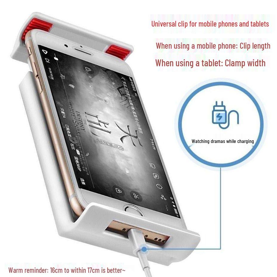 Adjustable Bedside Phone & Tablet Stand for Binge-Watching Phone and Tablet Version
