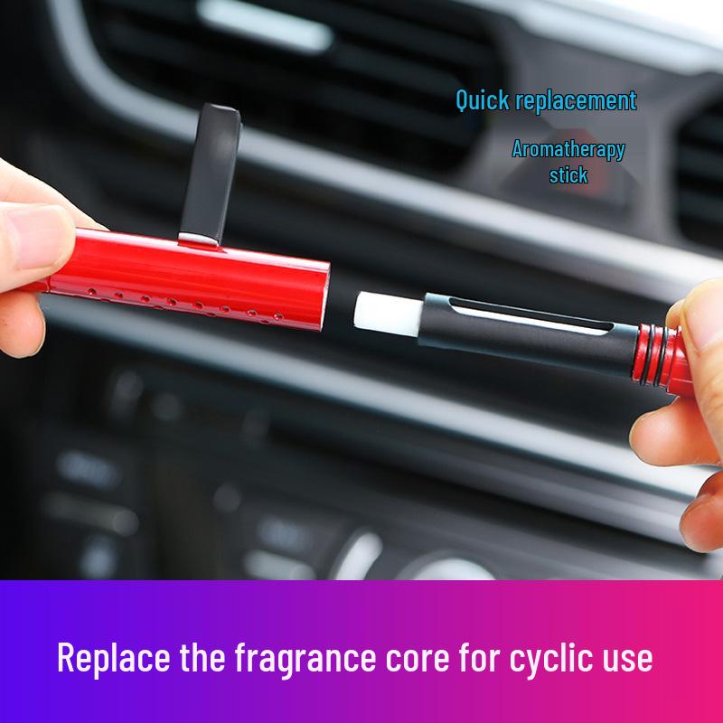 Lemon Cologne Car Vent Aromatherapy Stick - Metal Creative Accessory