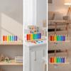 Wooden Rainbow Circle Stacker Numbers Developmental Open-Ended