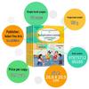 Large Format Chinese Vocabulary Training for Elementary School: Complete 6-Volume Set On Polyphonic Characters, Reduplicated Words, and Measure Words.
