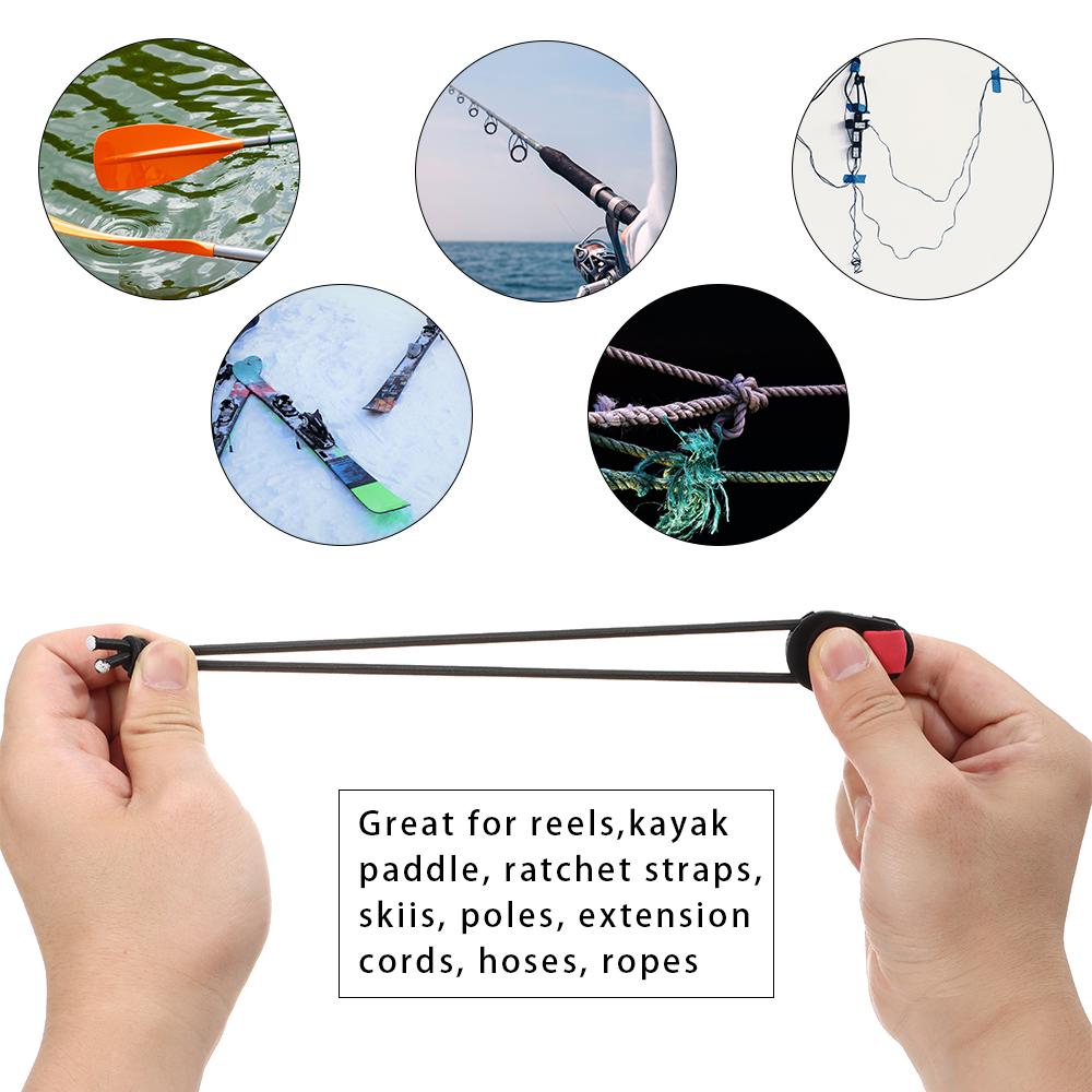 

1/3/5 шт. рыболовные снасти инструмент прочный нескользящий бандаж многоразовый держатель ремня удочки ремни для завязывания