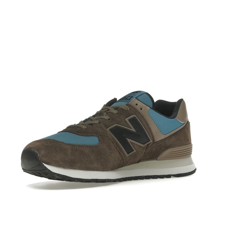New Balance 574 Cordura Pack - Dark Mushroom Men Sneakers Brown Terrarium Black U574SOB