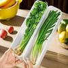 1pc Long Rectangular Food Storage Containers, Plastic Reusable Refrigerator Organizer Boxes Kitchen Accessories