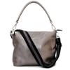 Salon De Alphard Women's Genuine Leather Shoulder Bag, Horizontal Pochette, Medium Size, Lightweight, with Leather Handle, Crossbody, Perfect for