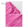 Leather Mini Imitation Skirt Sexy Versatile Solid Color Short Skirt Parties Clubs Women Bottoming Skirt Fashion Garment
