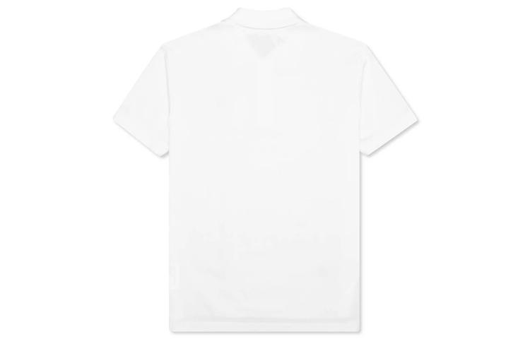 CDG Play Polo Shirt Men's White AZ-T066-051-2
