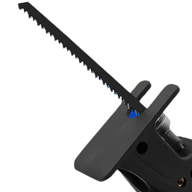 Multifunctional Reciprocating Saw Adapter Drill to Saw Converter for Wood Metal Plastic Cutting Handyman Daily Use