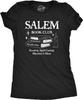 Salem Book Club Reading Spell Casting Mischief T-shirt