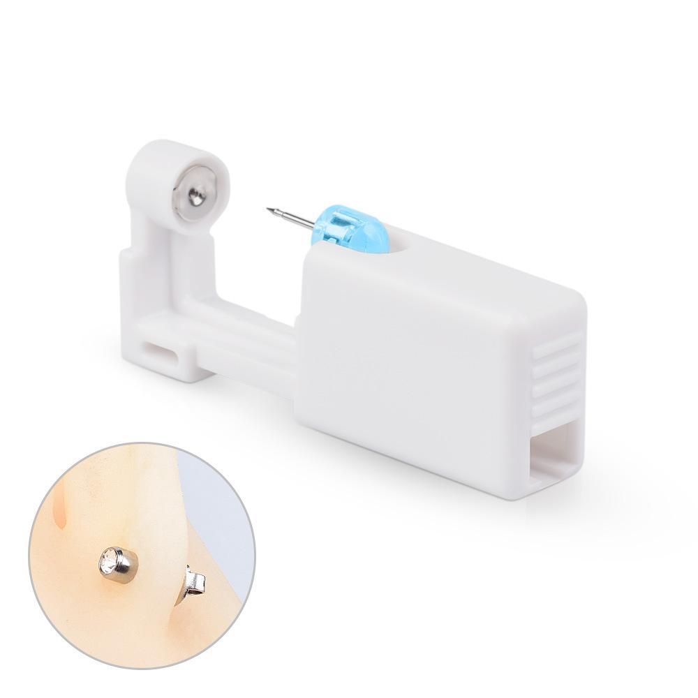 

Безопасный Безболезненный Одноразовый Ручной Инструмент для Пирсинга Ушей Мгновенные Серьги Гигиеничный Портативный Пистолет для Прокалывания Ушей для Домашнего Использования 1pcs