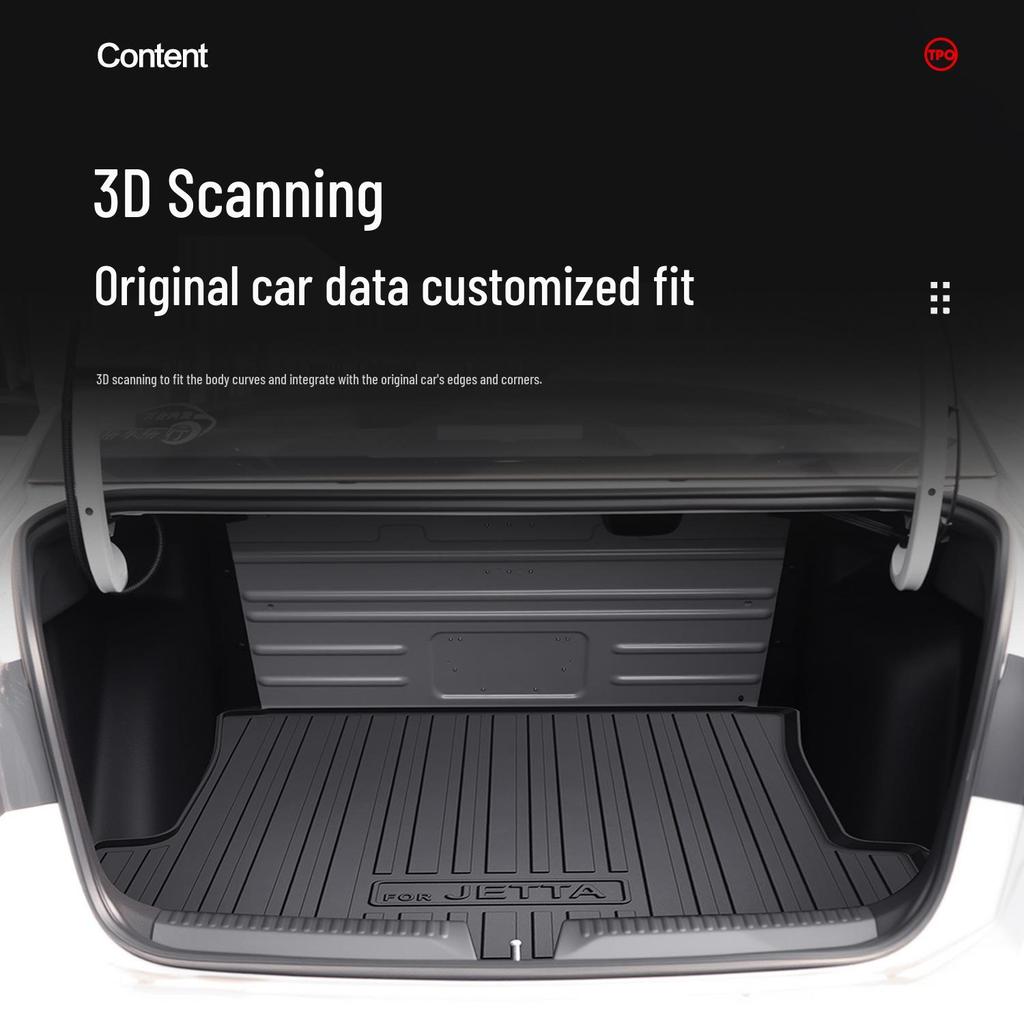 Volkswagen Jetta VA3 TPE Trunk Mat Car Interior Accessory