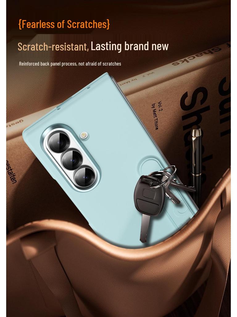 Samsung Z Fold7 Minimalist Case: Lone Star Stand & Film for Z Fold6/7