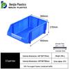 Large Wall-Mounted Plastic Screw Organizer with Compartments