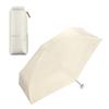Sun Plain Light Blocking UV Cut Heat Shielding Suitable for Sunny and Rainy Folding Umbrella for 2025Wpc. Umbrella, Tiny, Off-White 100% / 100% /