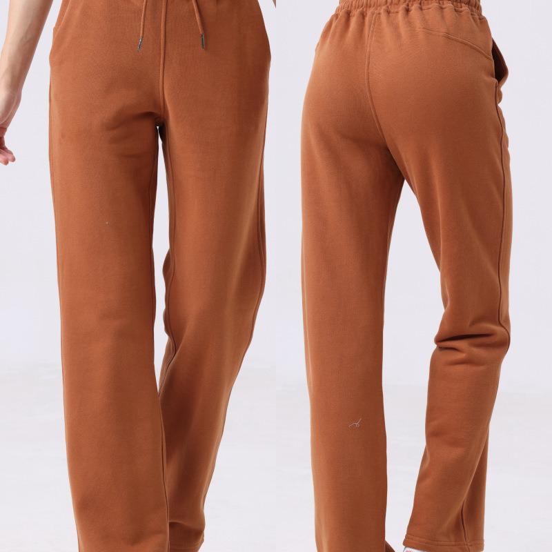SWIFT SPEED Women's Casual Straight Leg Drawstring Pants - European/American Style for Autumn/Winter