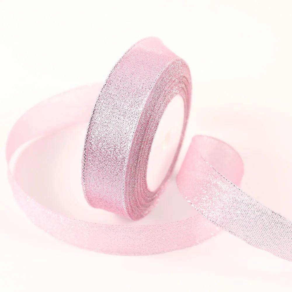 25yards 20mm Colorful Onion Glitter Ribbon for Gift Packaging Webbing Christmas Wedding Decoration Supplies Handmade Ribbons