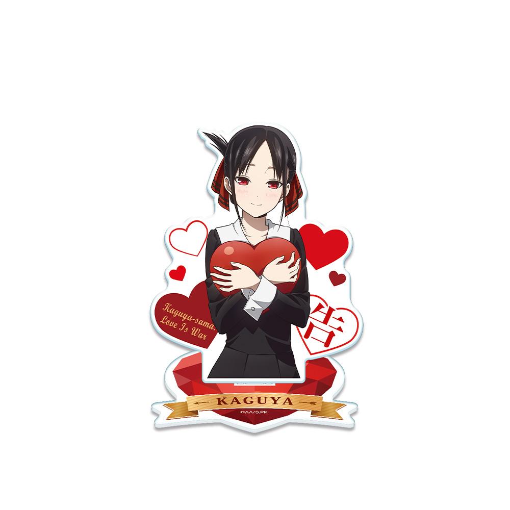 

Kaguya-sama: Love Is War Shinomiya Kaguya Shirogane Miyuki Fujiwara Chika Ishigami Yuu Iino Miko HD Acrylic Stand Desktop Decor 10 cm