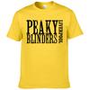 Cotton Short Sleeve Peaky Blinders T Shirt Men Summer Style Casual T-shirt  Printed Hombre Tops Homme Clothes F22