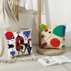J-Joan M-Miros Art Cushion Cover Breathable Linen Pillow Cover Skin-Friendly Home Decor Pillowcase With Hidden Zipper