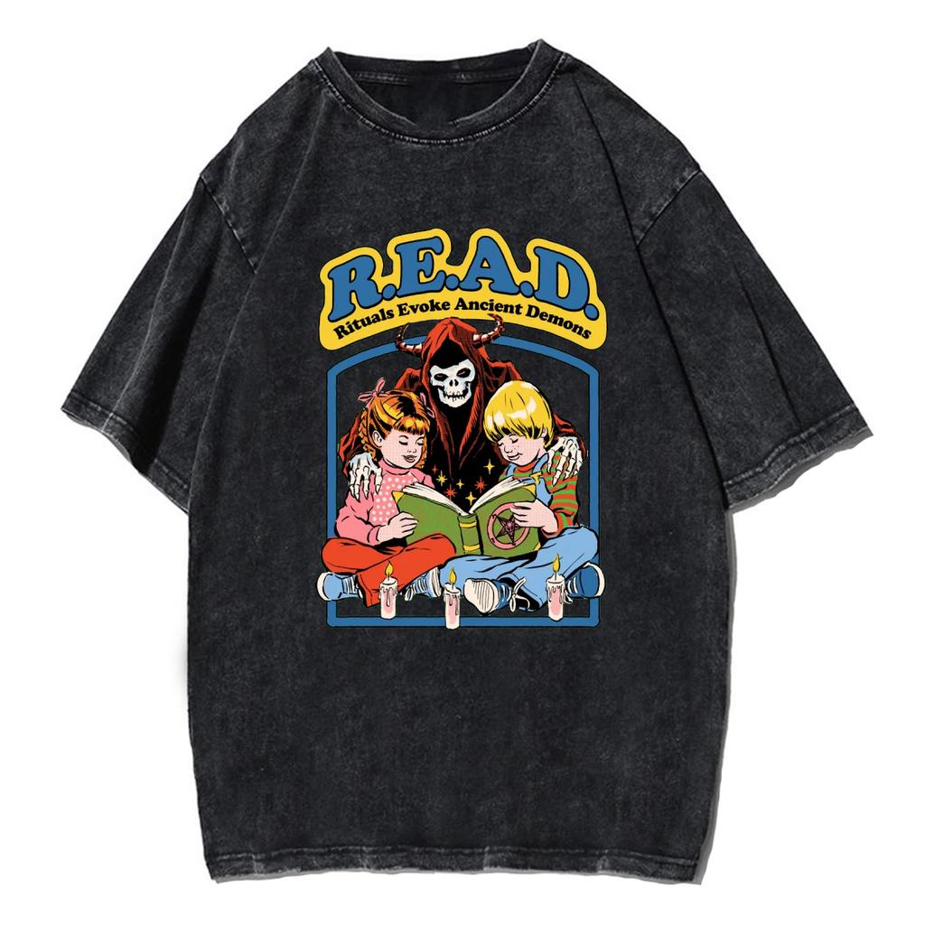 Mandy Tshirt Seasons T Shirt Men Women Unisex Y2K T-shirt Clothing Top Tee Cotton Wash Retro Shirts