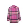 We11done Oversized Plaid Long Sleeve Shirt Unisex shirts Pink WD-BL3-20-900-U-PK