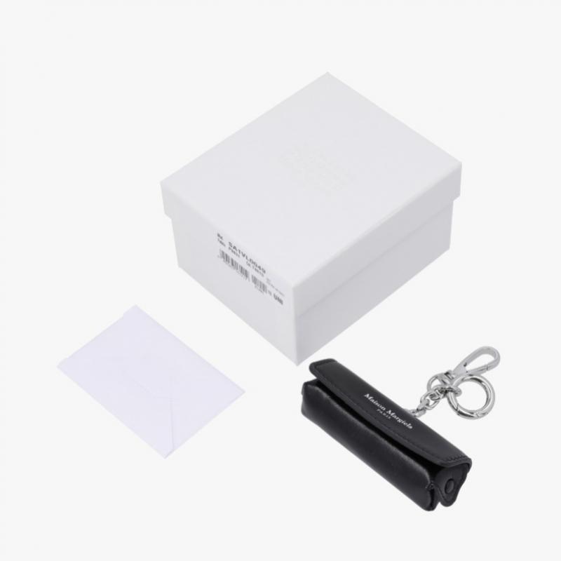 Maison Margiela Glossy Leather Lipstick Holder Charm Key Ring P8831 T8013
